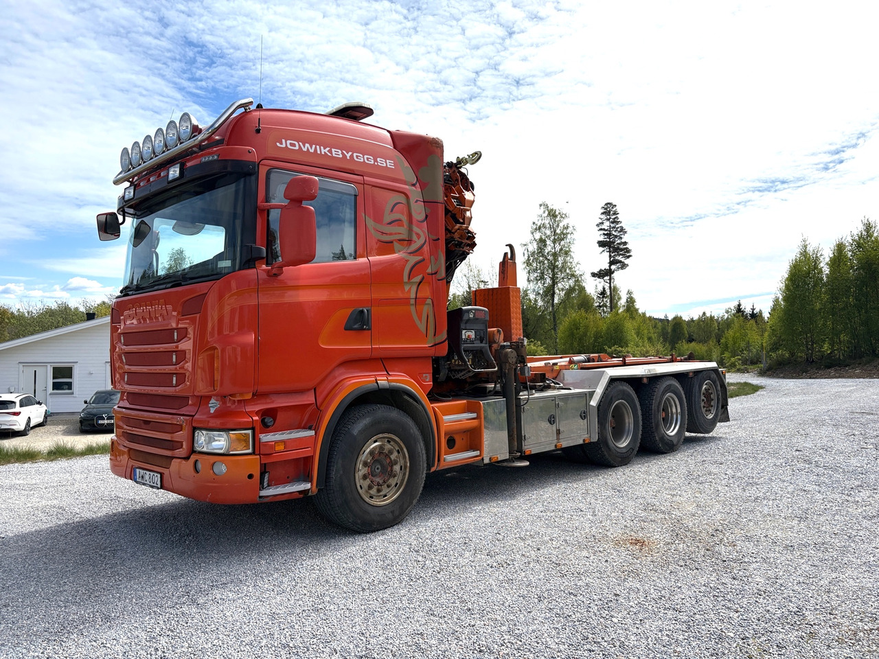 Scania R480 8x4 - Камион со кука за подигање: слика 1 Scania R480 8x4 - Камион со кука за подигање: слика 1