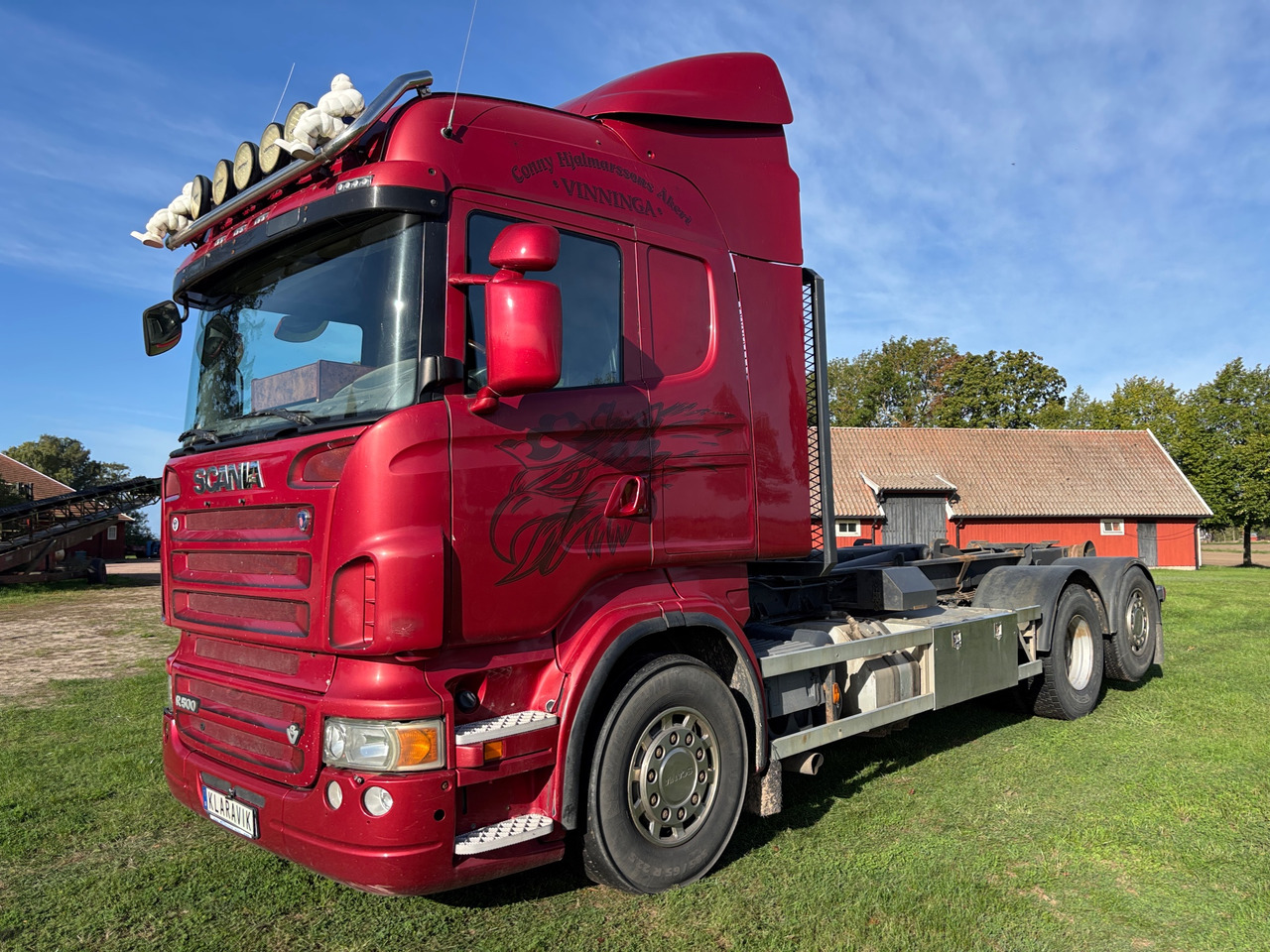 Scania R500 - Камион со кука за подигање: слика 1 Scania R500 - Камион со кука за подигање: слика 1