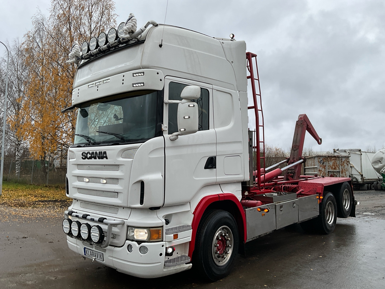 Scania R500 - Камион со кука за подигање: слика 1 Scania R500 - Камион со кука за подигање: слика 1