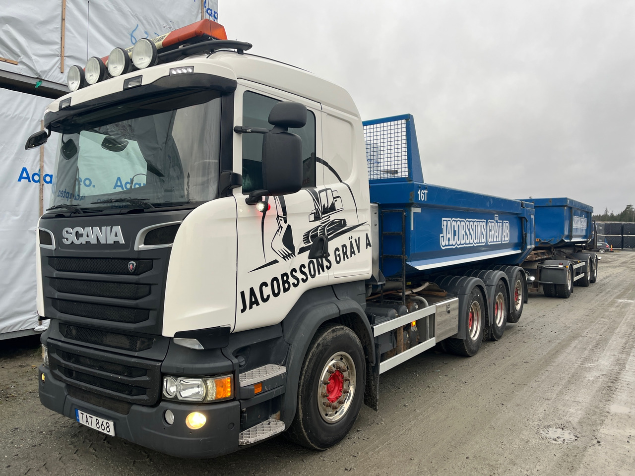 Scania R580 LB8X4 - Кипер: слика 1 Scania R580 LB8X4 - Кипер: слика 1