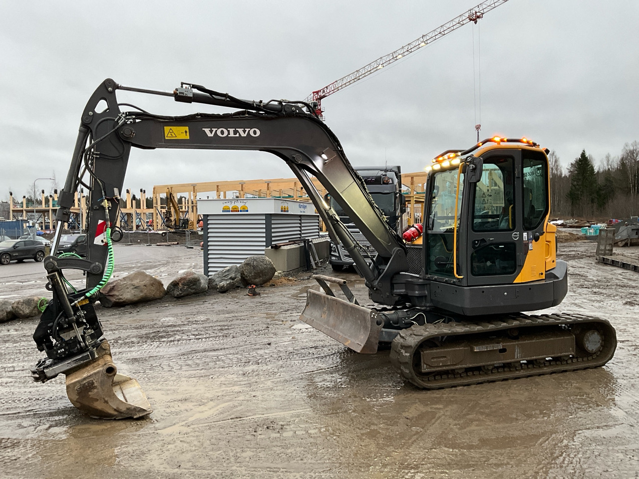 Volvo ECR88D - Багер: слика 1 Volvo ECR88D - Багер: слика 1