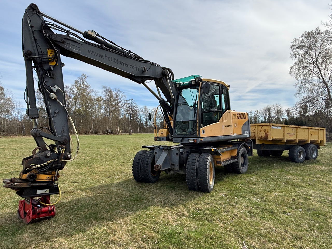 Volvo EW140C - Багер: слика 1 Volvo EW140C - Багер: слика 1