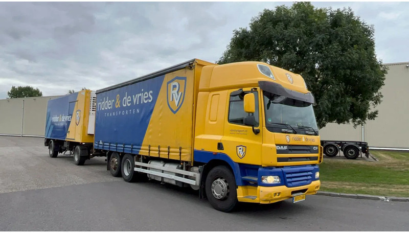 DAF CF 85.410 Schuifzijlen wagen 6x2 Daf CF85 - Камион сандучар: слика 1 DAF CF 85.410 Schuifzijlen wagen 6x2 Daf CF85 - Камион сандучар: слика 1