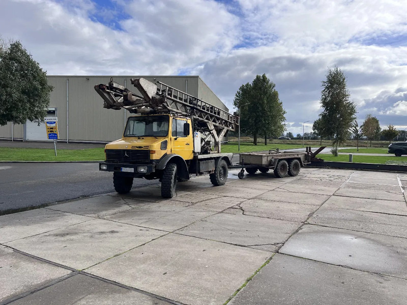 Mercedes-Benz Unimog U1250 Well Drill Brunnenbohr gerat - Машина за бушење: слика 1 Mercedes-Benz Unimog U1250 Well Drill Brunnenbohr gerat - Машина за бушење: слика 1