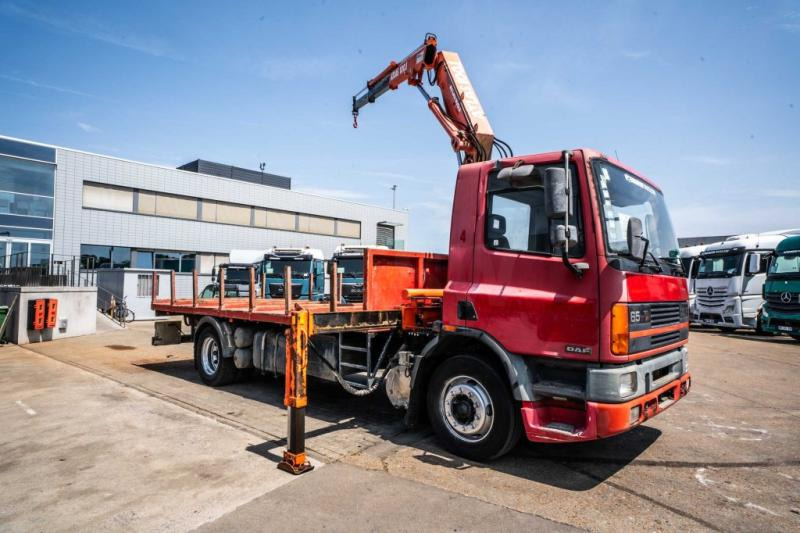 DAF 65.180 - ATLAS 100.1 - Камион со платформа, Камион со кран: слика 2 DAF 65.180 - ATLAS 100.1 - Камион со платформа, Камион со кран: слика 2