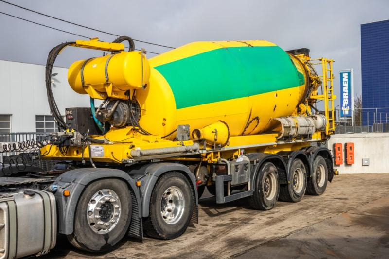 DE BUF BETON MIXER/MALAXEUR/MISCHER 12M3 - Полуприколка миксер за бетон: слика 1 DE BUF BETON MIXER/MALAXEUR/MISCHER 12M3 - Полуприколка миксер за бетон: слика 1