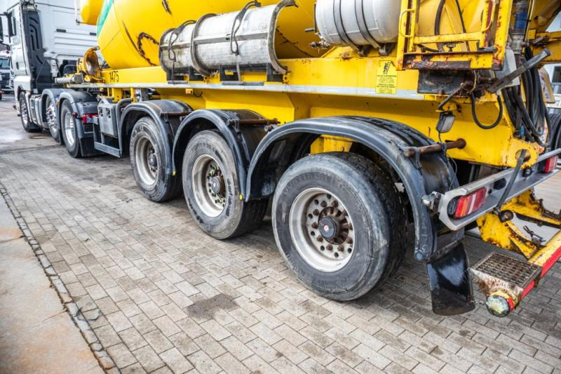 Полуприколка миксер за бетон DE BUF BETON MIXER/MALAXEUR/MISCHER 12M3: слика 6