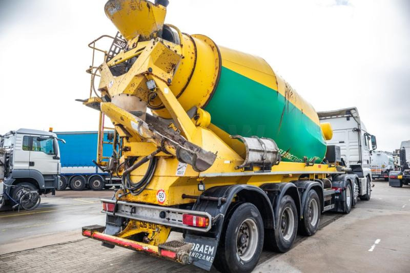 DE BUF BETON MIXER/MALAXEUR/MISCHER 12M3 - Полуприколка миксер за бетон: слика 3 DE BUF BETON MIXER/MALAXEUR/MISCHER 12M3 - Полуприколка миксер за бетон: слика 3