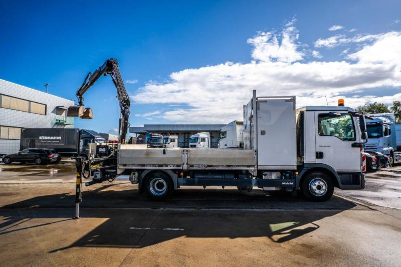 MAN TGL 12.190 BL + HIAB 055 D-1 HIDUO - Камион со платформа, Камион со кран: слика 3 MAN TGL 12.190 BL + HIAB 055 D-1 HIDUO - Камион со платформа, Камион со кран: слика 3