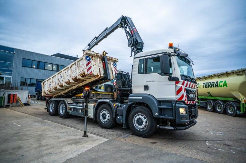 MAN TGS 32.420 BL + HIAB X-HIDUO 188/3x - Камион со кука за подигање, Камион со кран: слика 2 MAN TGS 32.420 BL + HIAB X-HIDUO 188/3x - Камион со кука за подигање, Камион со кран: слика 2