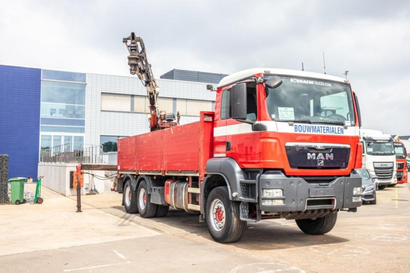 MAN TGS 33.360 BB + KENNIS 16 T/M -3XHYDR. - Камион со платформа, Камион со кран: слика 2 MAN TGS 33.360 BB + KENNIS 16 T/M -3XHYDR. - Камион со платформа, Камион со кран: слика 2