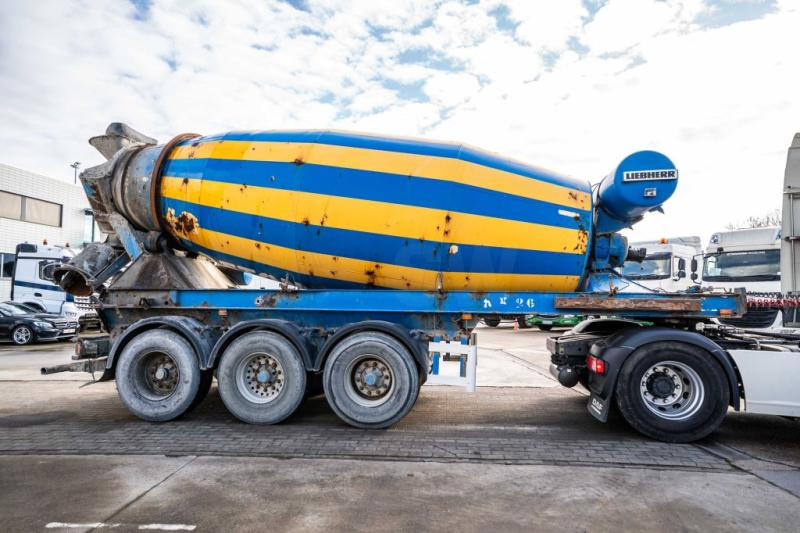 MULLER BETON MIXER/MALAXEUR/MISCHER LIEBHERR 12M3 - Полуприколка миксер за бетон: слика 3 MULLER BETON MIXER/MALAXEUR/MISCHER LIEBHERR 12M3 - Полуприколка миксер за бетон: слика 3