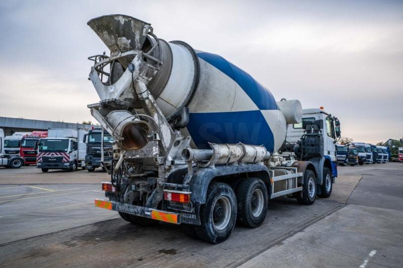 Mercedes ACTROS 4141 BB-MP2 + MIXER 9M3 - Камион миксер за бетон: слика 4 Mercedes ACTROS 4141 BB-MP2 + MIXER 9M3 - Камион миксер за бетон: слика 4