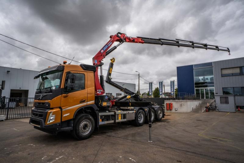 Volvo FMX 430-8x4+HMF 2820/6xhydr. - Камион со кука за подигање, Камион со кран: слика 1 Volvo FMX 430-8x4+HMF 2820/6xhydr. - Камион со кука за подигање, Камион со кран: слика 1