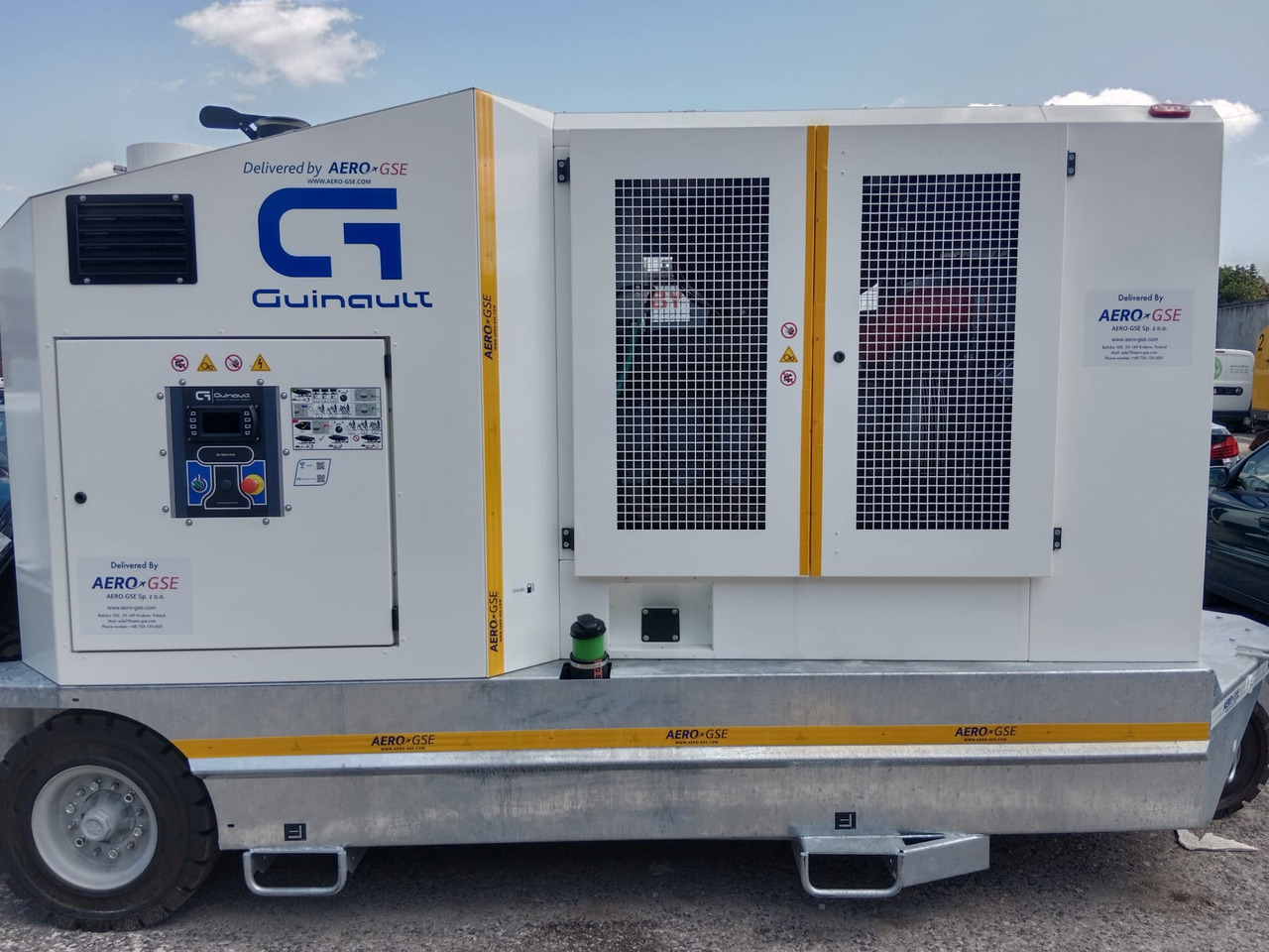 GUINAULT AIR START UNIT ASU GS280 - Аеродромска опрема: слика 1 GUINAULT AIR START UNIT ASU GS280 - Аеродромска опрема: слика 1