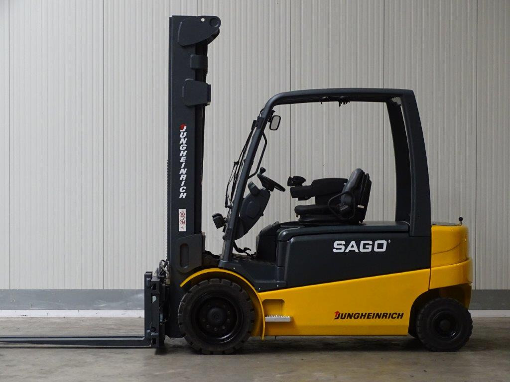 Jungheinrich Mitsubishi FB50 - TRIPLEX - Електричен вилушкар: слика 1 Jungheinrich Mitsubishi FB50 - TRIPLEX - Електричен вилушкар: слика 1