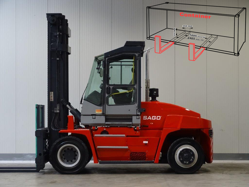 Kalmar DCE120-6 - Empty Containers Handler - Дизел вилушкар: слика 1 Kalmar DCE120-6 - Empty Containers Handler - Дизел вилушкар: слика 1