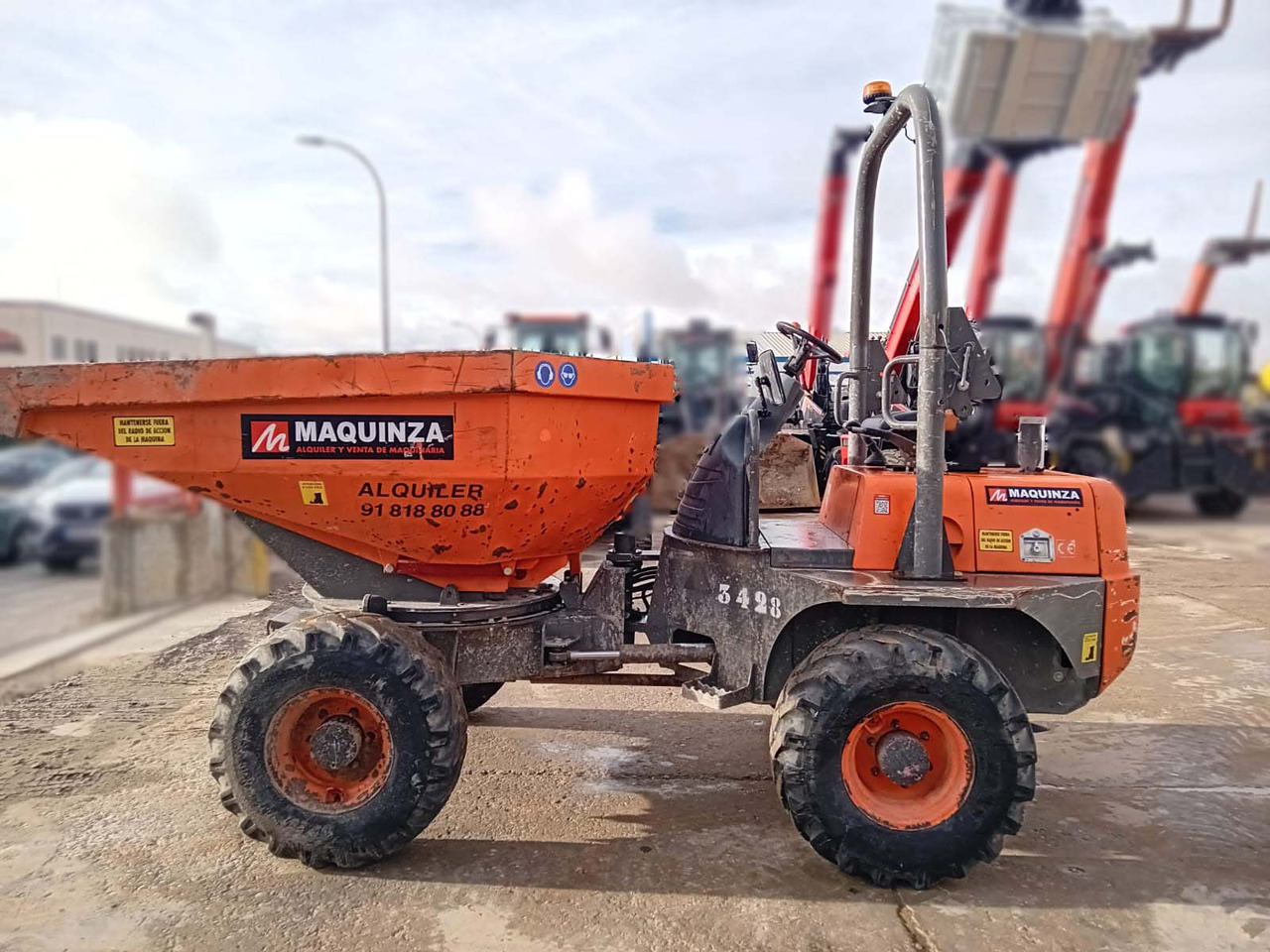AUSA D350 AHG - Мини истоварувач: слика 1 AUSA D350 AHG - Мини истоварувач: слика 1