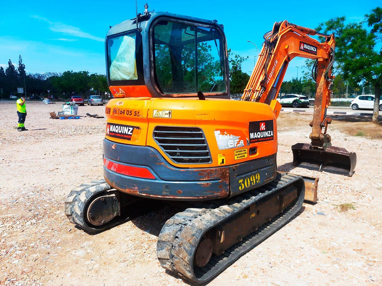 DOOSAN DX62R-3 - Мини багер: слика 5 DOOSAN DX62R-3 - Мини багер: слика 5