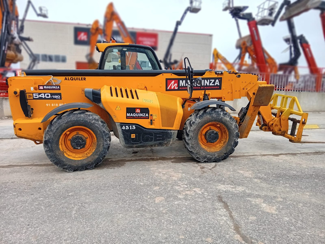 JCB 540.180 - Телескопски ракувач: слика 2 JCB 540.180 - Телескопски ракувач: слика 2