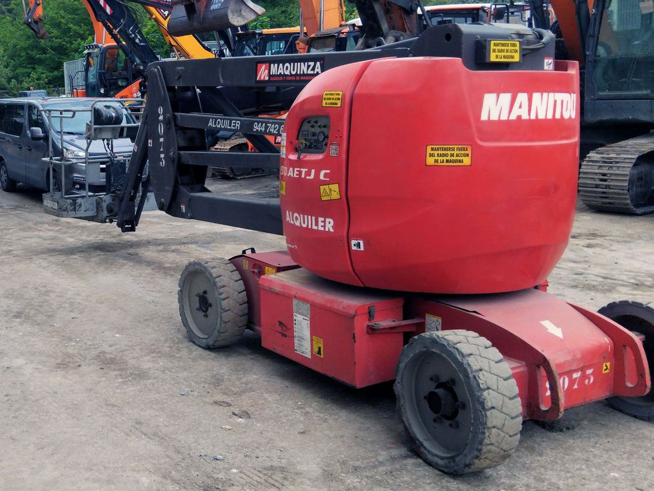 MANITOU 150AETJ C - Дигачка зглобна платформа: слика 4 MANITOU 150AETJ C - Дигачка зглобна платформа: слика 4
