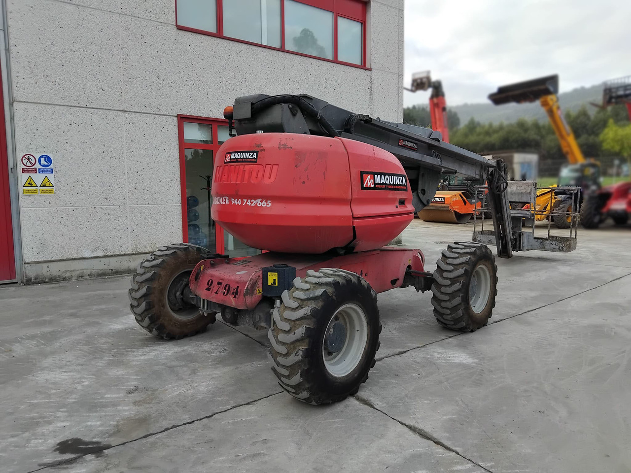 MANITOU 180ATJ - Дигачка зглобна платформа: слика 5 MANITOU 180ATJ - Дигачка зглобна платформа: слика 5