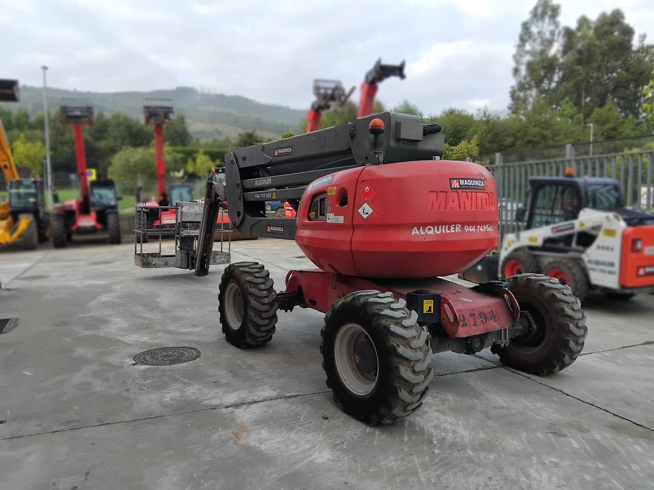 MANITOU 180ATJ - Дигачка зглобна платформа: слика 4 MANITOU 180ATJ - Дигачка зглобна платформа: слика 4