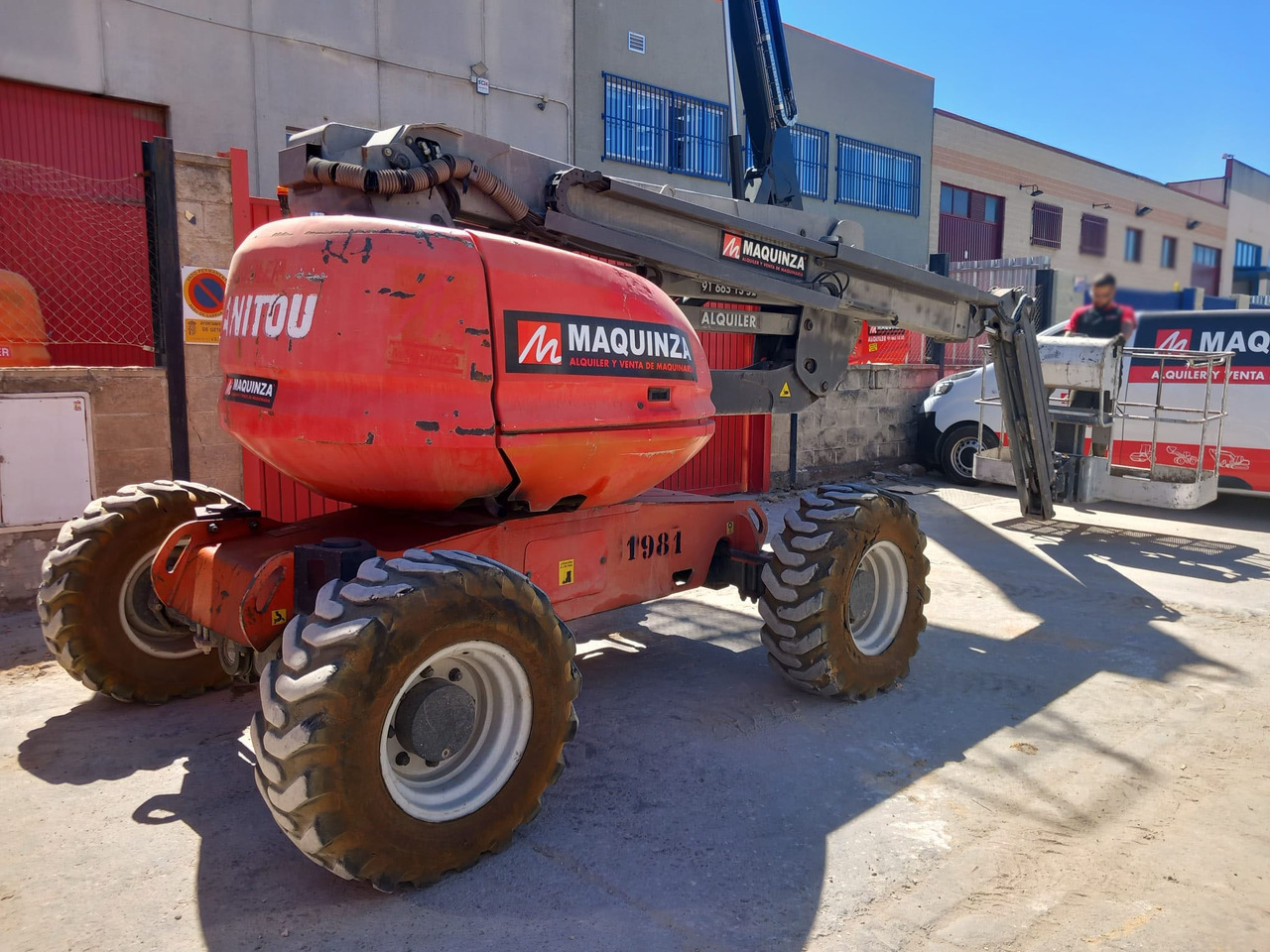 MANITOU 180ATJ - Дигачка зглобна платформа: слика 2 MANITOU 180ATJ - Дигачка зглобна платформа: слика 2