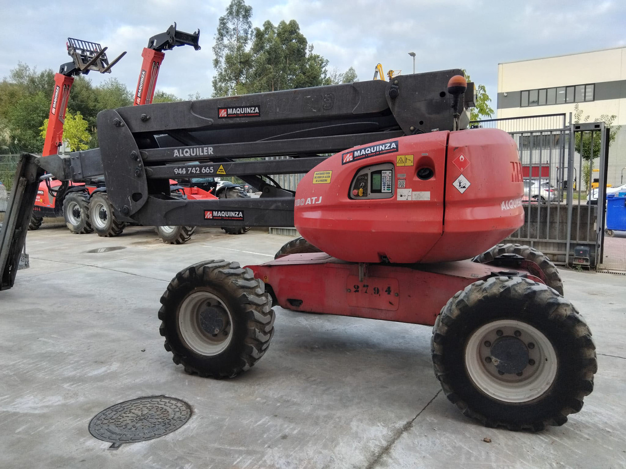 MANITOU 180ATJ - Дигачка зглобна платформа: слика 2 MANITOU 180ATJ - Дигачка зглобна платформа: слика 2