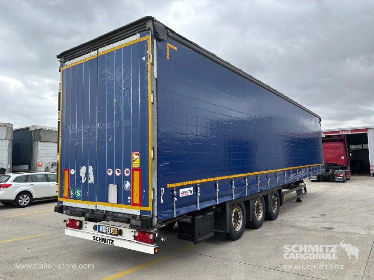 SCHMITZ Curtainsider Varios - Полуприколка со церада: слика 5 SCHMITZ Curtainsider Varios - Полуприколка со церада: слика 5