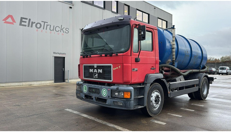 MAN 18.264 F2000 (11000L / EURO 2 / MANUAL GEARBOX / 6 CYLINDER) - Вакуумски камион: слика 1 MAN 18.264 F2000 (11000L / EURO 2 / MANUAL GEARBOX / 6 CYLINDER) - Вакуумски камион: слика 1
