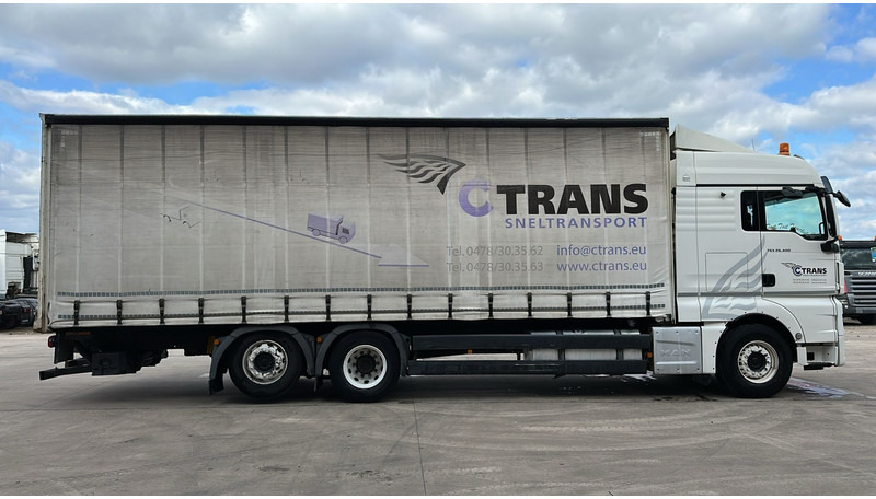 MAN TGX 26.400 (EURO 6 / 6X2 / LIFT / HAYON / BELGIAN TRUCK / GUTE ZUSTAND !! / 8.40 BOX LENGTH) - Камион со церада: слика 4 MAN TGX 26.400 (EURO 6 / 6X2 / LIFT / HAYON / BELGIAN TRUCK / GUTE ZUSTAND !! / 8.40 BOX LENGTH) - Камион со церада: слика 4