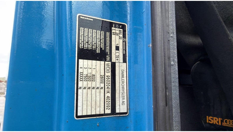 Вакуумски камион Mercedes-Benz ACTROS 2531 (16000 L / GRAND PONT / EPS / 6X2 / 3 PEDALES / V6): слика 19 Вакуумски камион Mercedes-Benz ACTROS 2531 (16000 L / GRAND PONT / EPS / 6X2 / 3 PEDALES / V6): слика 19