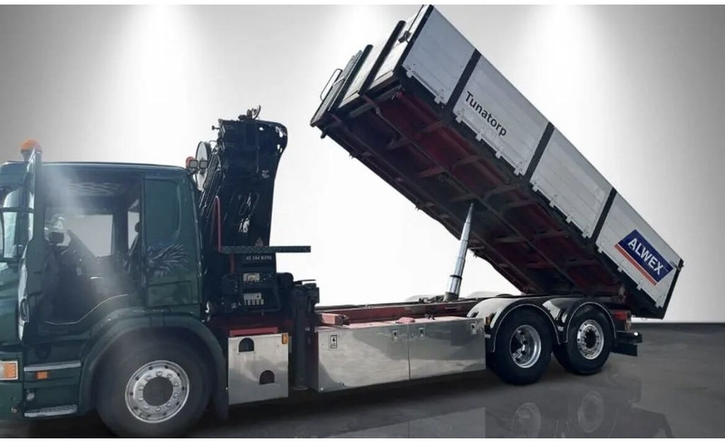 Scania P400 - Кипер, Камион со кран: слика 1 Scania P400 - Кипер, Камион со кран: слика 1