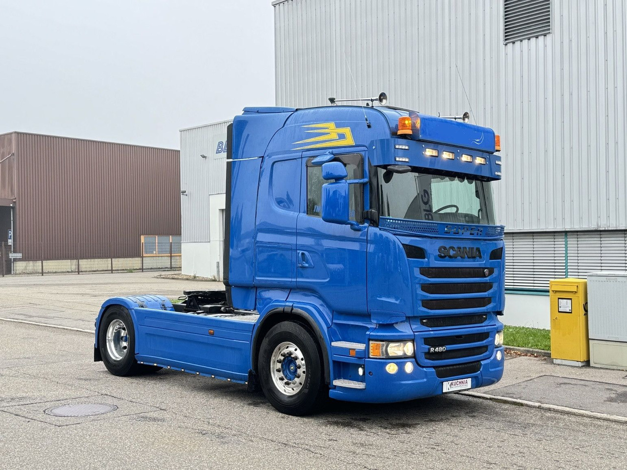 Scania R 480 Retarder Alcoa Schalter TOP Vollluft - Камион влекач: слика 5 Scania R 480 Retarder Alcoa Schalter TOP Vollluft - Камион влекач: слика 5