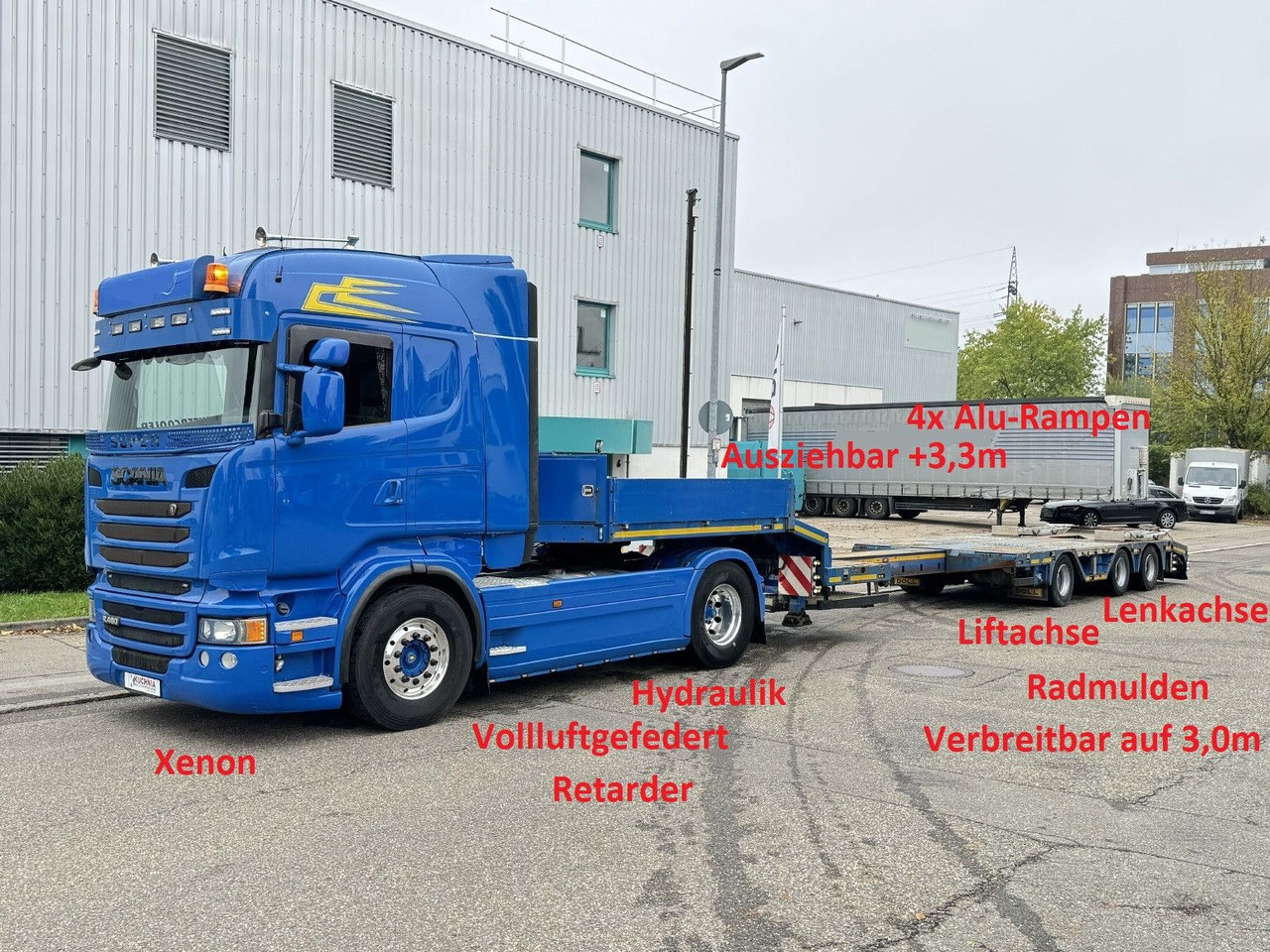 Scania R 480 Retarder Alcoa Schalter TOP Vollluft - Камион влекач: слика 2 Scania R 480 Retarder Alcoa Schalter TOP Vollluft - Камион влекач: слика 2