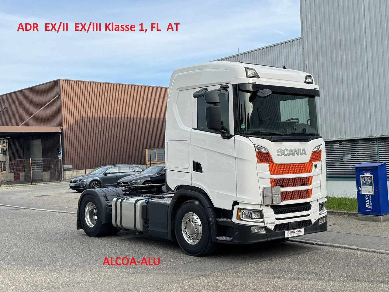 Scania S 450 ADR FL AT EX/II EX/III Retarder Alcoa TOP - Камион влекач: слика 1 Scania S 450 ADR FL AT EX/II EX/III Retarder Alcoa TOP - Камион влекач: слика 1