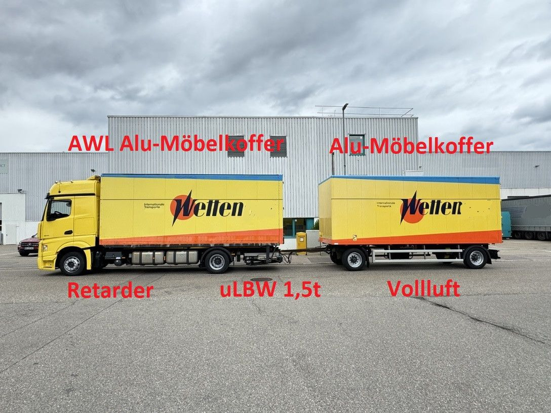 Mercedes-Benz Actros 1848 LL Gr.Haus AWL-Möbelkoffer uLBW - Камион сандучар: слика 2 Mercedes-Benz Actros 1848 LL Gr.Haus AWL-Möbelkoffer uLBW - Камион сандучар: слика 2