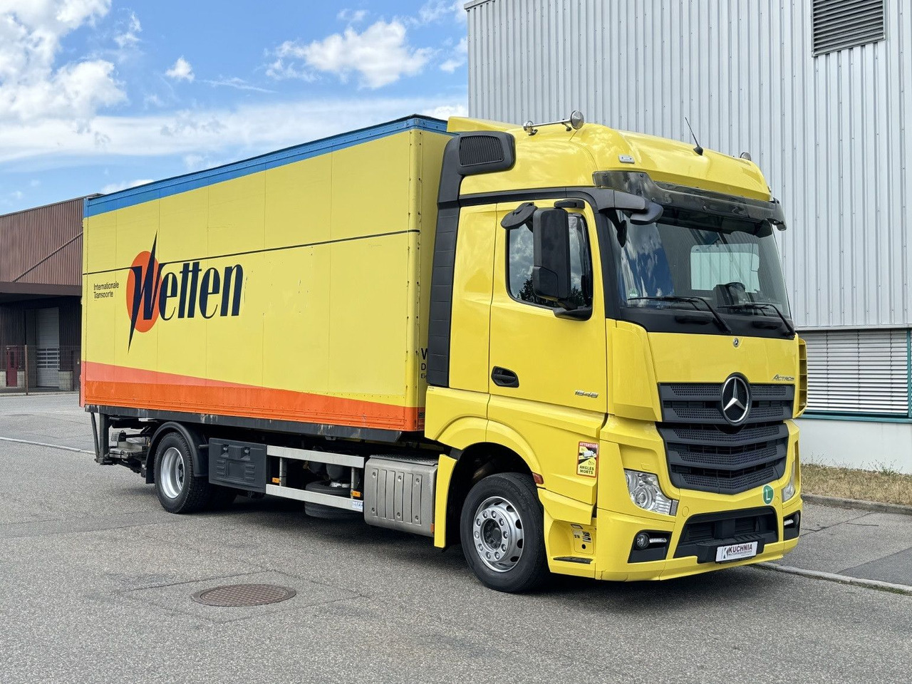 Mercedes-Benz Actros 1848 LL Gr.Haus AWL-Möbelkoffer uLBW - Камион сандучар: слика 4 Mercedes-Benz Actros 1848 LL Gr.Haus AWL-Möbelkoffer uLBW - Камион сандучар: слика 4