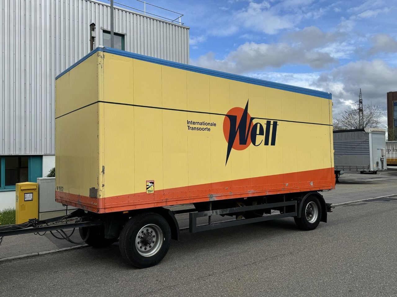 Genkopf 14t Alu-Möbelkoffer 7,1m BPW Luft ZS - Приколка сандучар: слика 3 Genkopf 14t Alu-Möbelkoffer 7,1m BPW Luft ZS - Приколка сандучар: слика 3