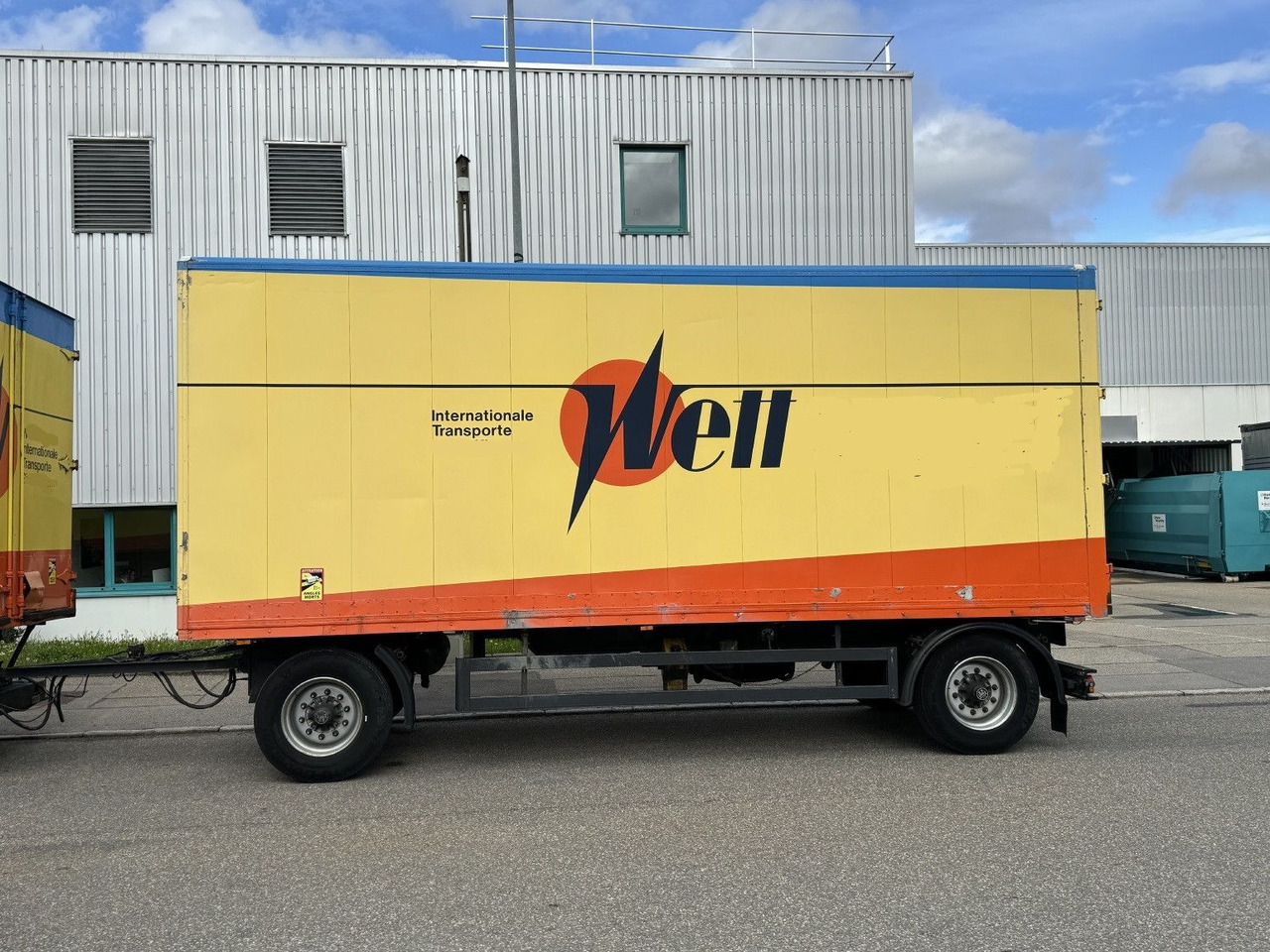 Genkopf 14t Alu-Möbelkoffer 7,1m BPW Luft ZS - Приколка сандучар: слика 2 Genkopf 14t Alu-Möbelkoffer 7,1m BPW Luft ZS - Приколка сандучар: слика 2