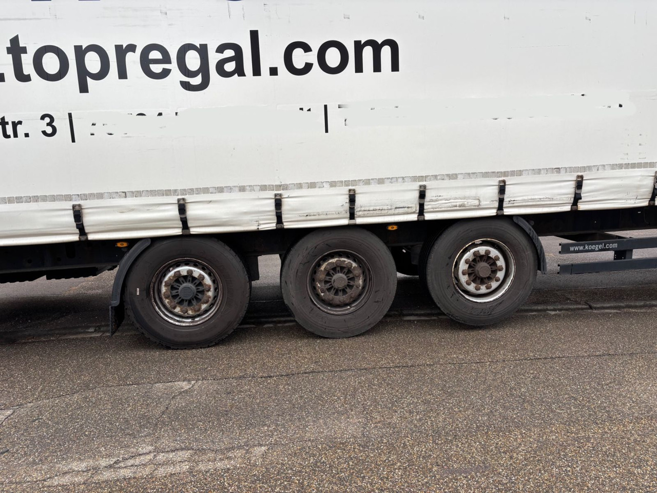 Kögel SN24, Edscha, Schiebeplane, BPW-Achse - Полуприколка со церада: слика 5 Kögel SN24, Edscha, Schiebeplane, BPW-Achse - Полуприколка со церада: слика 5