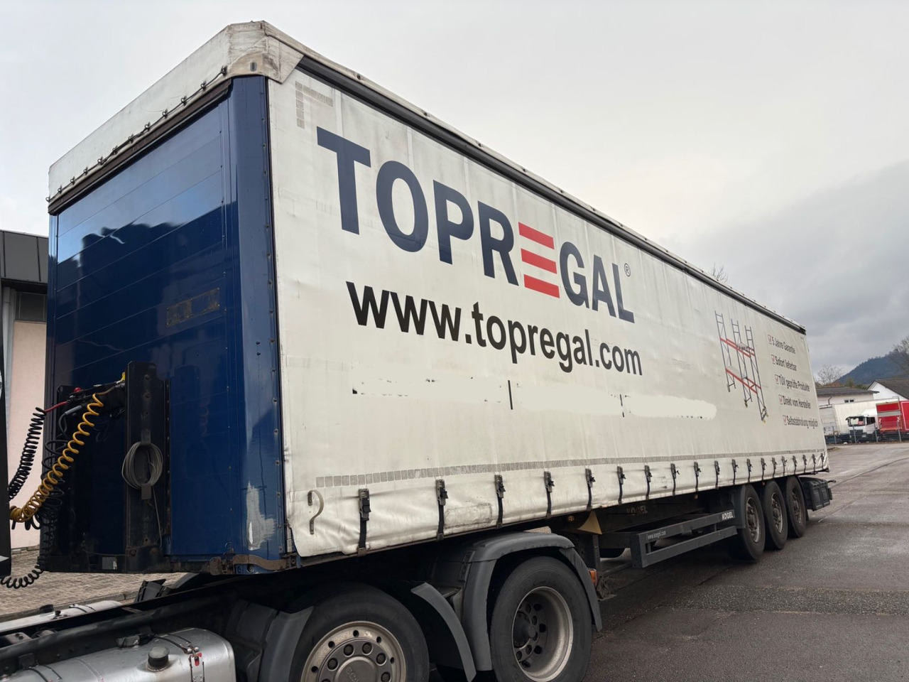 Kögel SN24, Edscha, Schiebeplane, BPW-Achse - Полуприколка со церада: слика 2 Kögel SN24, Edscha, Schiebeplane, BPW-Achse - Полуприколка со церада: слика 2