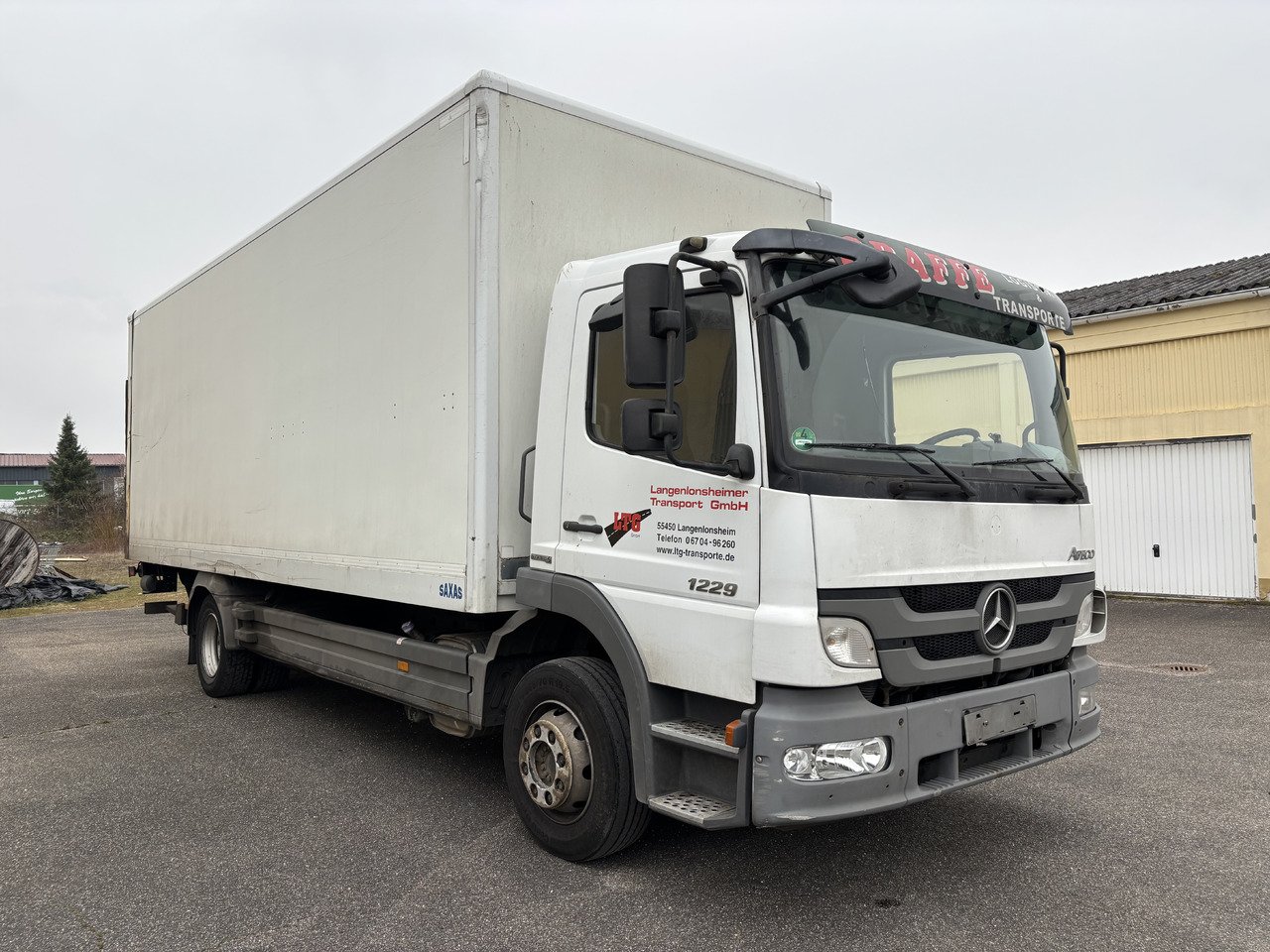 Mercedes-Benz Atego 1229L - Камион сандучар: слика 3 Mercedes-Benz Atego 1229L - Камион сандучар: слика 3
