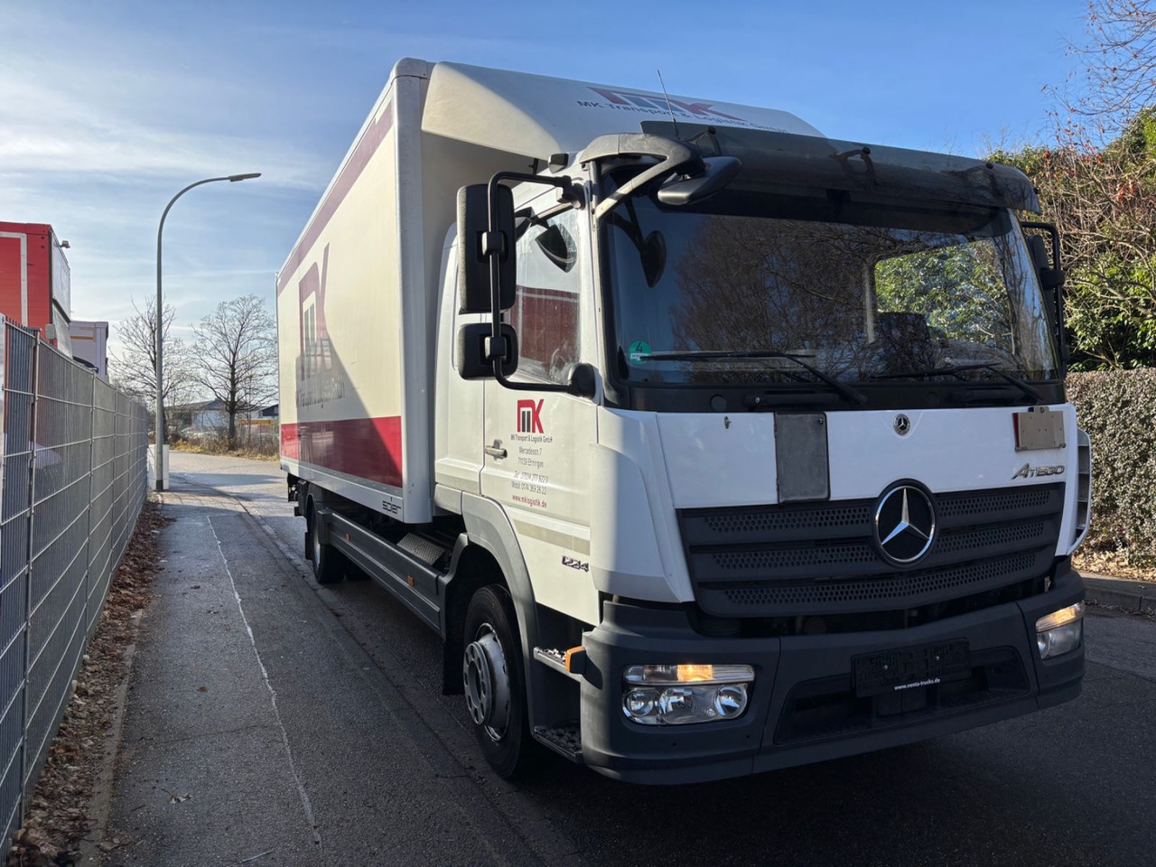 Mercedes-Benz Atego III 1224L, Euro-6, Klima, LBW - Камион сандучар: слика 3 Mercedes-Benz Atego III 1224L, Euro-6, Klima, LBW - Камион сандучар: слика 3