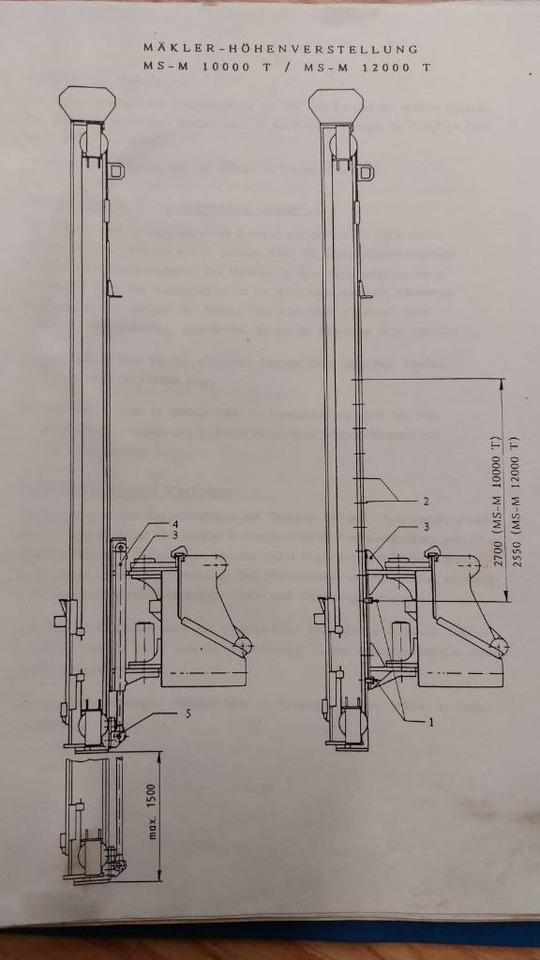 Насочен насложувач ABI MULLER MS-M12000T SENNEBOGEN SR28T bauer bg rg rtg: слика 20