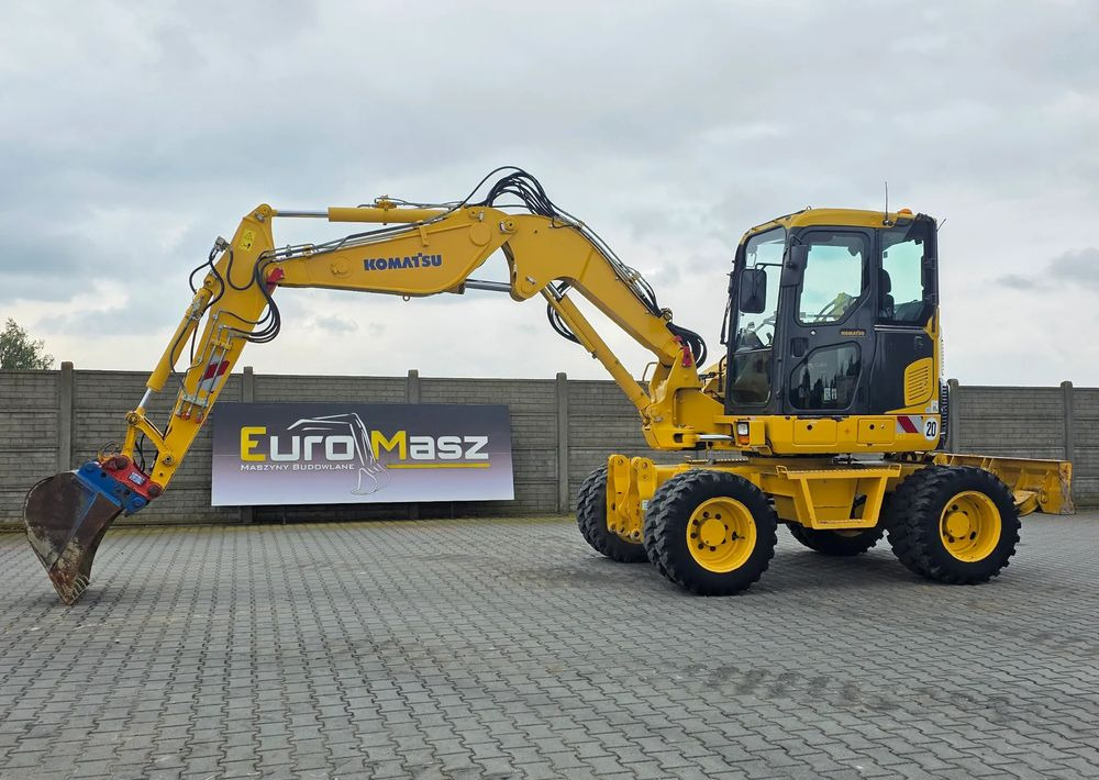 Komatsu PW 98MR-8, 2017 ROK, 5200 MTH, BEZ DPF i ADBLUE - Багер на тркала: слика 1 Komatsu PW 98MR-8, 2017 ROK, 5200 MTH, BEZ DPF i ADBLUE - Багер на тркала: слика 1