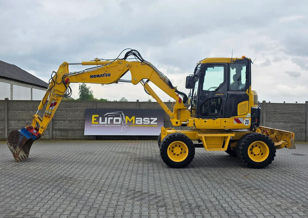 Komatsu PW 98MR-8, 2017 ROK, 5200 MTH, BEZ DPF i ADBLUE - Багер на тркала: слика 3 Komatsu PW 98MR-8, 2017 ROK, 5200 MTH, BEZ DPF i ADBLUE - Багер на тркала: слика 3