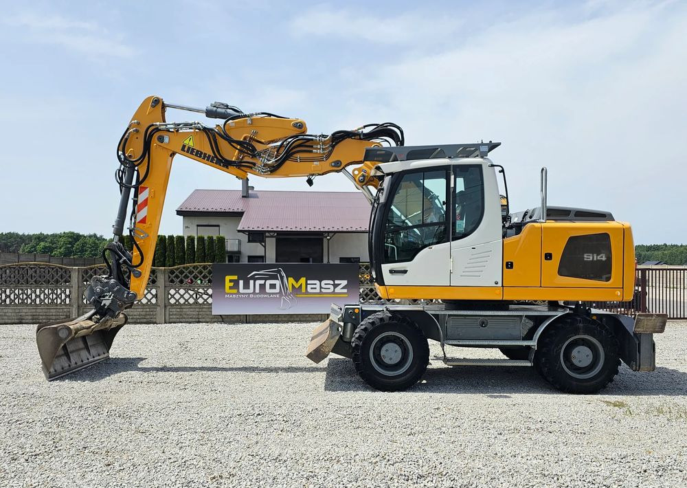 Liebherr A 914 Litronic, 2016 ROK, 4300 MTH - Багер на тркала: слика 2 Liebherr A 914 Litronic, 2016 ROK, 4300 MTH - Багер на тркала: слика 2