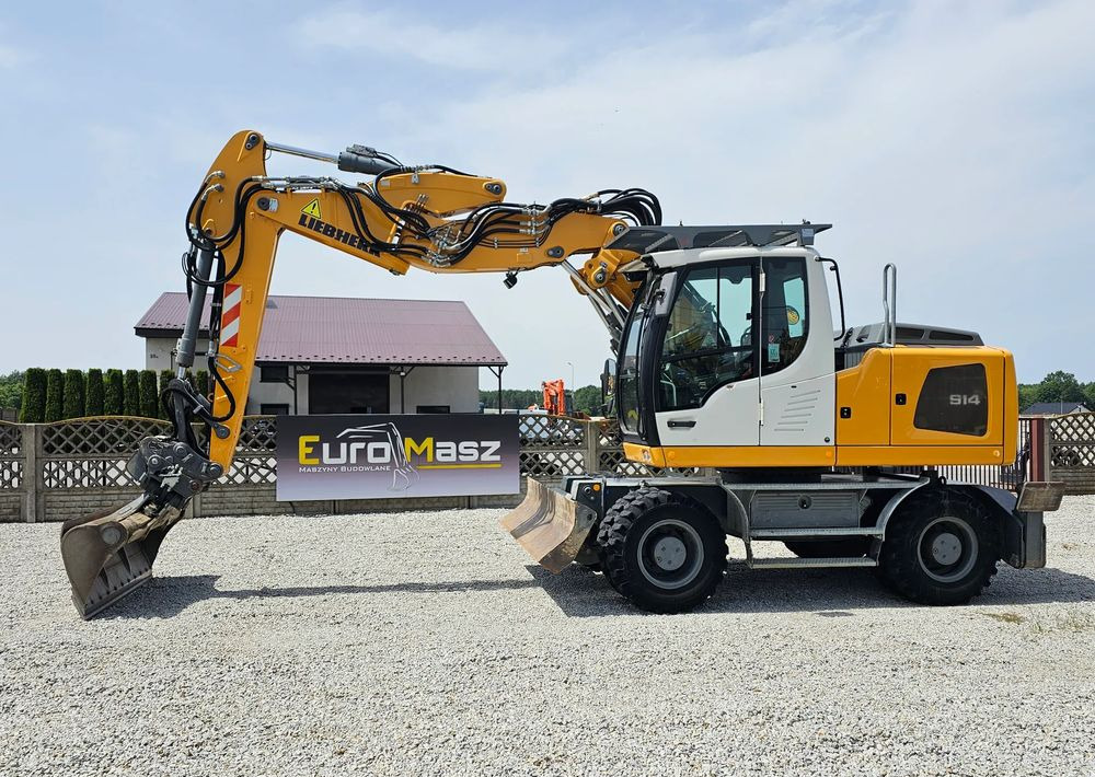 Liebherr A 914 Litronic, 2016 ROK, 4300 MTH - Багер на тркала: слика 1 Liebherr A 914 Litronic, 2016 ROK, 4300 MTH - Багер на тркала: слика 1